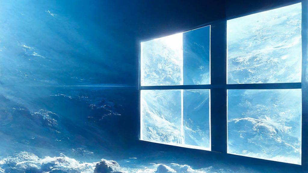 AIが作成した「Windows 12」の壁紙画像