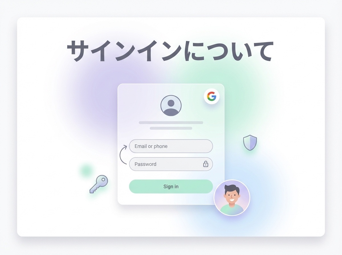 サインイン（ログイン）完全ガイド：仕組みの基礎から最新の認証セキュリティまで